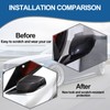 Sekhyna Car Side Mirror Cover Trim Compatible with Corvette C8