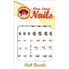 Clear waterslide Nail Art Decals (Tattoos) by DimOxy Designs Themed