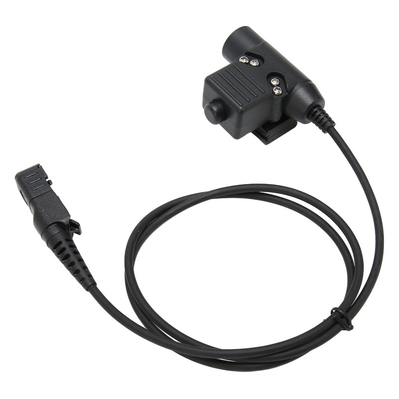 PTT Headset Adapter Push to Talk Connector for Motorola Xir