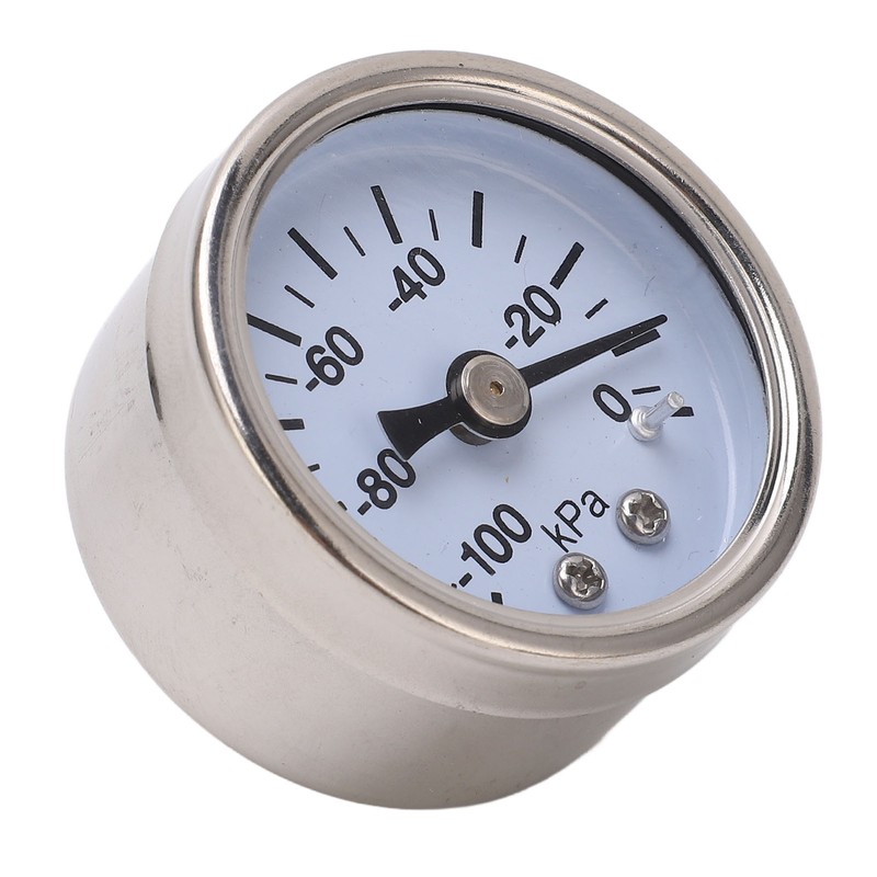 Vacuum Pressure Gauge 1/8in Stainless Steel Dial Liquid Filled Pneumatic