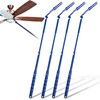 Colingmill 4 Pcs 3 ft Replacement Handles Compatible with Duster