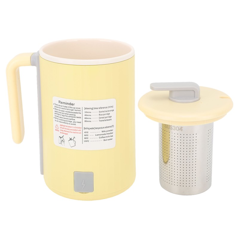 Electric Kettle Fast Heating Intelligent Temp Control Portable Dry Burning