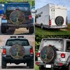 Tree of Life Spare Tire Cover Dust-Proof Spare Wheel Covers