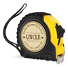Fathers Day Christmas Birthday Gift for Uncle Engraved Tape Measure