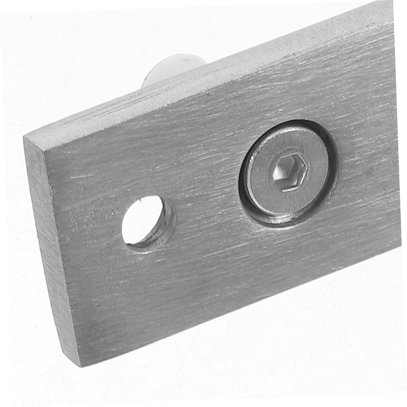 TEHAUX Stainless Steel Sliding Barn Door Stopper Easy Install Wood