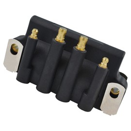RainMan S Dual Plug Wire Ignition Coil Replacement for Johnson Evinrude OMC BRP 583740 0583740 18-5170