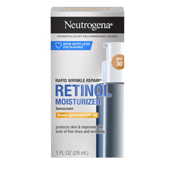 Neutrogena Neutrogena Retinol Face Moisturizer, Rapid Wrinkle Repair with SPF