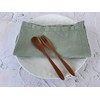 Linen Napkins –100% French Flax – Hemstitch Stonewashed Pure Linen