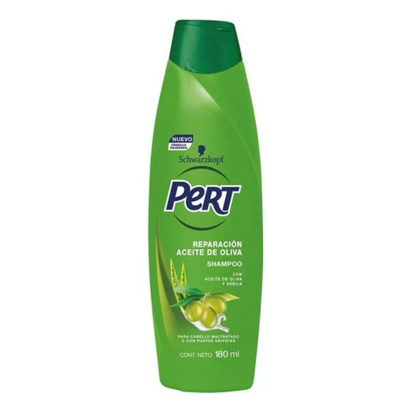 Pert  Pert Pert Aceite-Olivo Shampoo Frasco Con 180 mL Shampoo