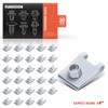 A-Premium 30PCS Steel Floor Pan Splash Shield Clip Fastener Retainer