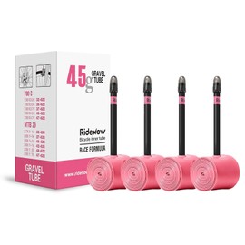 4-Pack TPU Inner Tubes - Ultralight 700×18-32C & 32-47C Bicycle Inner Tubes with SV (Presta Valve) 45/65/85mm - Ideal for Road & Gravel Bike