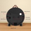 Peakeep 4" Small Battery Operated Antique Retro Analog Alarm Clock