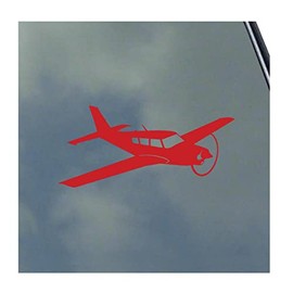 Piper PA-24 Comanche Pilot Front Vinyl Sticker Decal PA24 180 250 260 Civil Aviation Piper