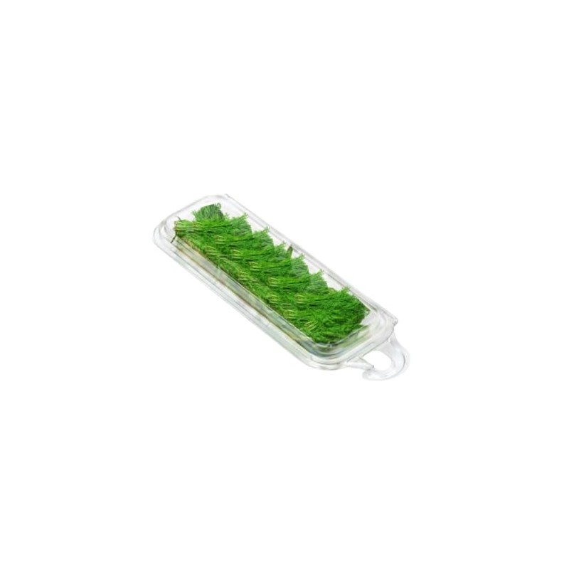 Smygoods Disposable Clear Plastic Clamshell Containers for Herbs (Pack of