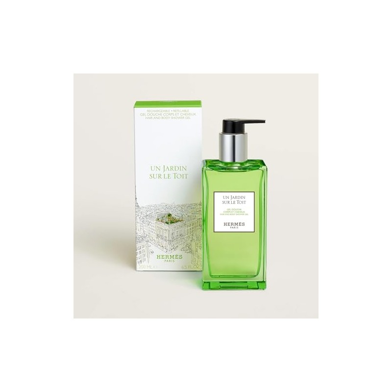 Hermes Un Jardin Sur Le Toit Refillable Hair and Body