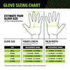 AWP High Visibility ANSI A5 Cut Resistant Coated Work Gloves