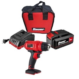 20V Cordless Heat Gun Kit, comes with 20V 3Ah Battery, Charger and Tool Bag