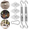 Stainless Steel Hardware Kit Screw Rhombus Hook Spring Buckle Shade