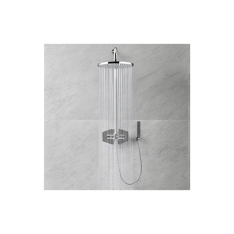 Westbrass One-Hole Remodel Plate for Mixet, Polished Chrome, D503-26