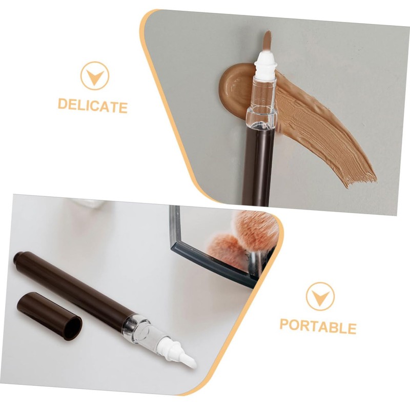 Vaguelly Vaguelly 2Pcs Refillable Cuticle Oil Bottle with Brush Head