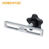 POWERTEC 71642 Miter Slot Hardware Kit (Slot Bars, Knobs, Screws,
