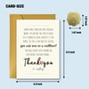 Lumoaster Funny Thank You Card - Thanks Cards for Men