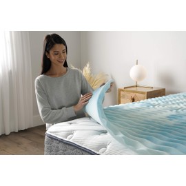 Serta Comfort Zone 1.5-in Memory Foam Mattress Topper, Twin XL