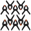 10 Stück Kunststoff-Federklemmen, 7,6 cm und 5,1 cm, robuste Federklemmen