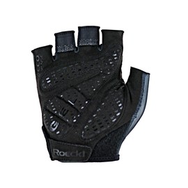 Roeckl Istia Cycling Gloves Short Black/Grey 2024: Size: 9.5, Black Shadow