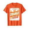 Retro Style ORANGE SODA Costume T Shirt T-Shirt