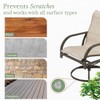 1/2" Nylon Stem Bumper Floor Protector, Protect Your Outdoor Furniture