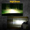 SHENKENUO 2x H11 H8 H9 6000K White 120W 12000LM LED