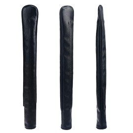 CRAFTSMAN Golf Alignment Stick Cover for 2 Stick Tour Stick Synthetic Leather Black