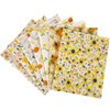 Qililandiy Pack of 7 Cotton Fabric 100% Cotton Sewing Fabrics
