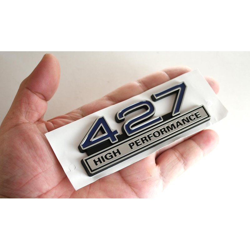 2pcs 427 Liter 7.0 Engine High Performance Badge 3D Decals