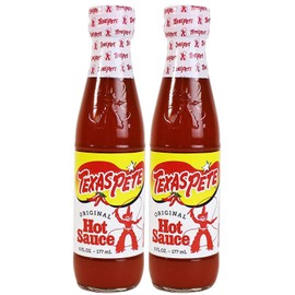 Texas Pete Original Hot Sauce 6 oz. (Pack of 2) One Pack