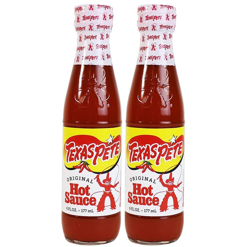Texas Pete Original Hot Sauce 6 oz. (Pack of 2)