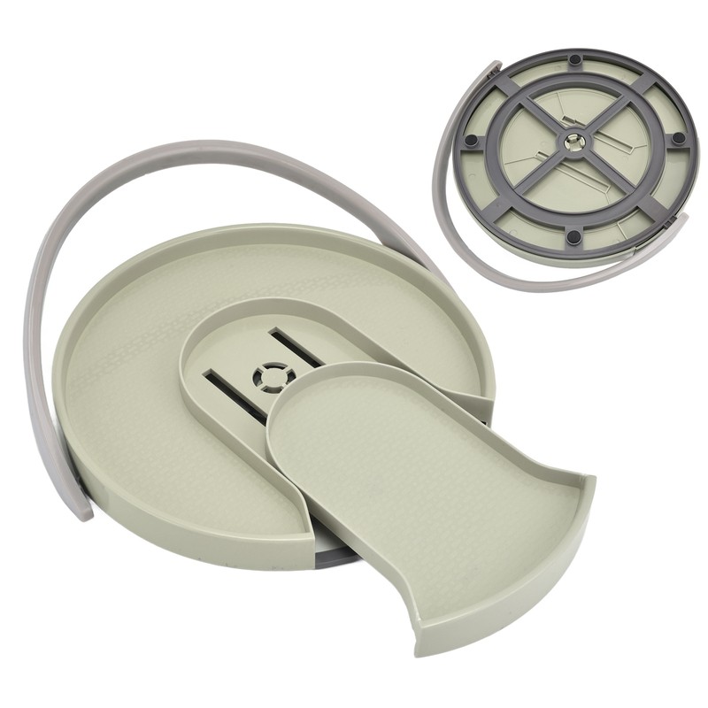 Kitchen Storage Turntable Non Skid Kitchen Spice Beverage Pull Out