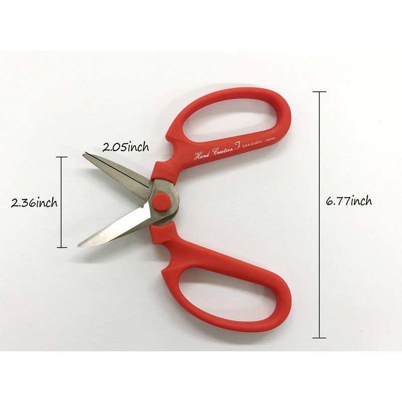 Sakagen Multi Purposse Floralcraft Scissors with Wire Cut Function