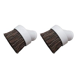 (2) Horse Hair Dust Brush 1.25 Fit for Kirby Sentria Oreck Attachment Vacuum Tool