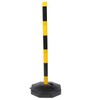 Cones Black Barrier Lot Area or Lot, Cone Construction Rod