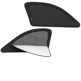 GLISTA Honda Compatible Freed GB5/6/7/8 Type Car Sun Shade Side, Car Window, Blackout Mesh Curtain, Interior Blindfold, Mosquito Protection, Breathable, Foldable, Easy to Put On and Take Off, 2 Pieces