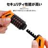 Bicycle Key Dial Type Wire Lock 5 Digit Electric Bicycle