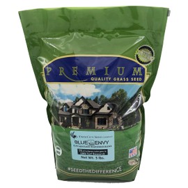 Twin City Seed Co. 'Blue Envy' Kentucky Bluegrass Blend, Drought Tolerant, Excellent Durability 5 lb, Bag