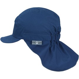 Sterntaler Girls Peaked Cap with Neck Protection (Schirmmütze M. Nackenschutz 1531430) - Blue 355, size: 57