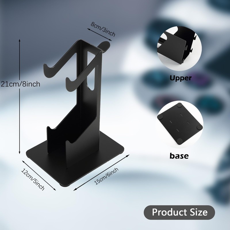 Andchi Controller Holder 3 Tier, Metal Controll Handle Grip and