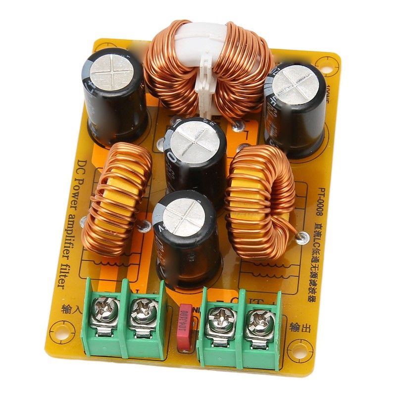 DC LC Filter EMI EMC Automotive Sound High Frequency Filter