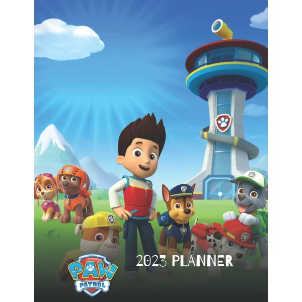 ℙ𝔸𝕎 ℙ𝔸𝕋ℝ𝕆𝕃𝔼 planner 2023: Monthy Weekly Daily Planner 2023, Perfect