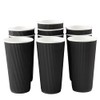 Restaurantware 20 Ounce Ripple Insulated Coffee Cups 10 Double Wall