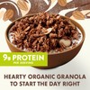 Cascadian Farm Organic Granola, Cocoa Almond, Protein Granola, Non-GMO, 9